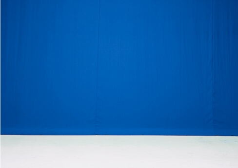 デジタルブルー幕