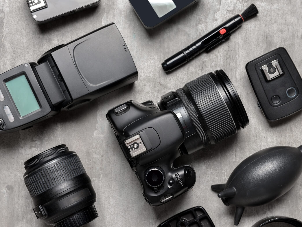 最新鋭の撮影機材