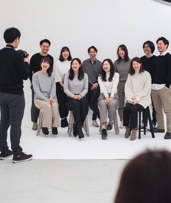 企業・店舗のホームページ掲載用スチール撮影